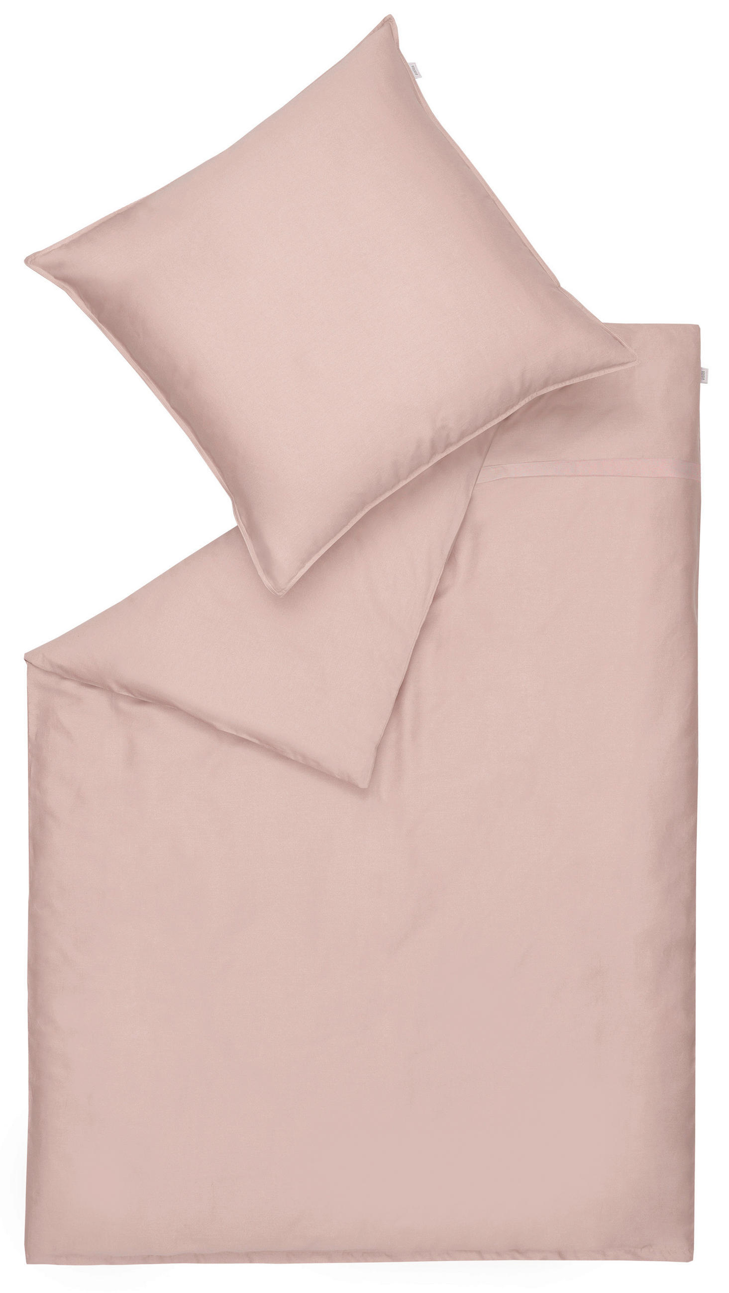 Schöner Wohnen Wendebettwäsche SW-Pure Rosa, Altrosa 155x220 cm