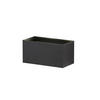 LED-WANDLEUCHTE Wallo 20/10/10 cm   - Schwarz, Design, Metall (20/10/10cm) - Fischer & Honsel