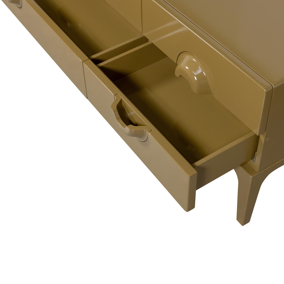 LOWBOARD Merge 160/57/44 cm 4 Schublade(n)  - Honig, Design, Holz (160/57/44cm) - Livetastic