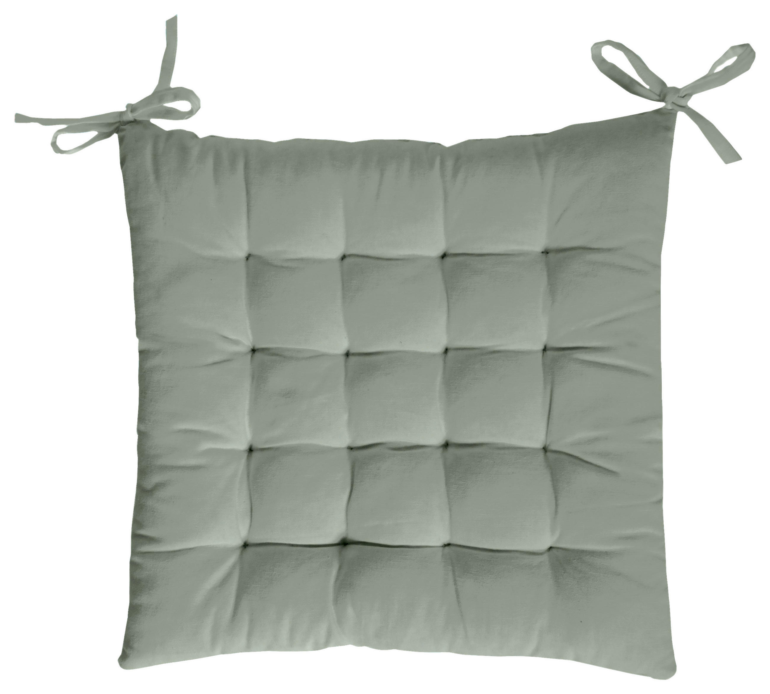 SITZKISSEN  40/40 cm   - Olivgrün, Basics, Textil (40/40cm)