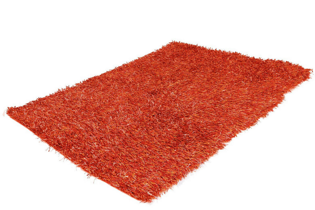Covor Cu Fir Lung   - portocaliu, Basics, textil (120/180cm) - Kayoom