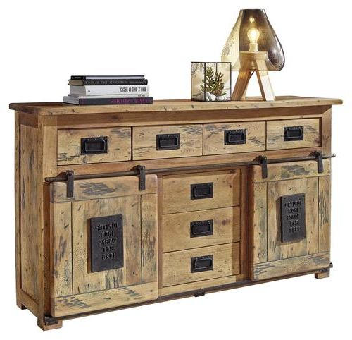 Livetastic Sideboard Natur 150x90x45 cm
