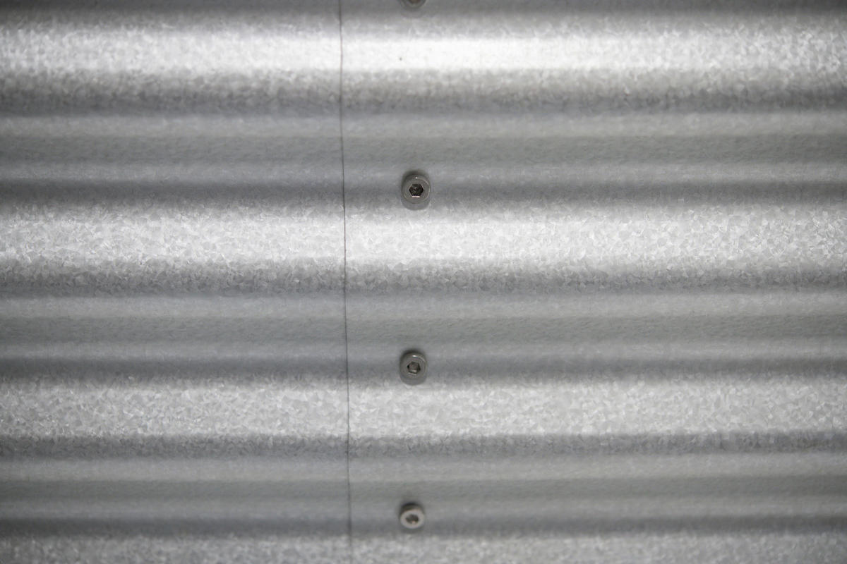 HOCHBEET 160/82/80 cm  - Silberfarben, Basics, Metall (160/82/80cm)