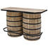 BAR in Naturfarben, Schwarz - Schwarz/Naturfarben, LIFESTYLE, Holz/Metall (160/102/75cm) BAR in Naturfarben, Schwarz - Schwarz/Naturfarben, LIFESTYLE, Holz/Metall (160/102/75cm)