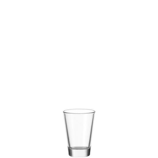 SKLENICE NA DESTILÁTY - čiré, Basics, sklo (60ml) - Leonardo