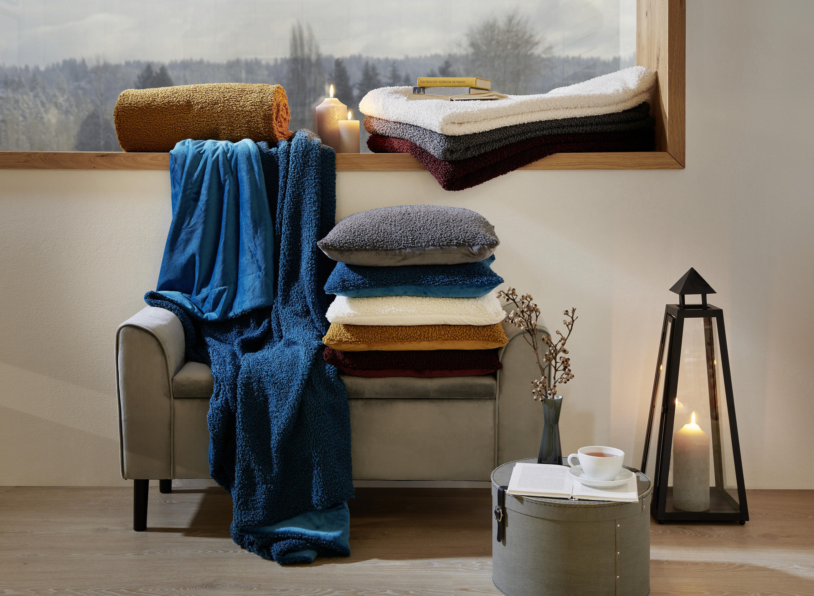 PĂTURĂ PENTRU CANAPEA 150/200 cm  - antracit, Design, textil (150/200cm) - Novel
