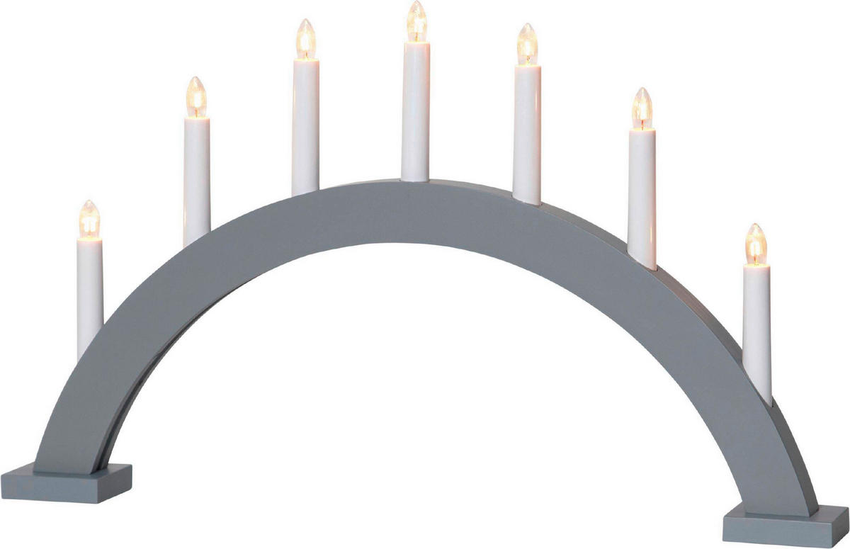 LED-DEKOLEUCHTE 57/6/34 cm  - Weiß/Grau, Basics, Holz/Kunststoff (57/6/34cm) - Eglo