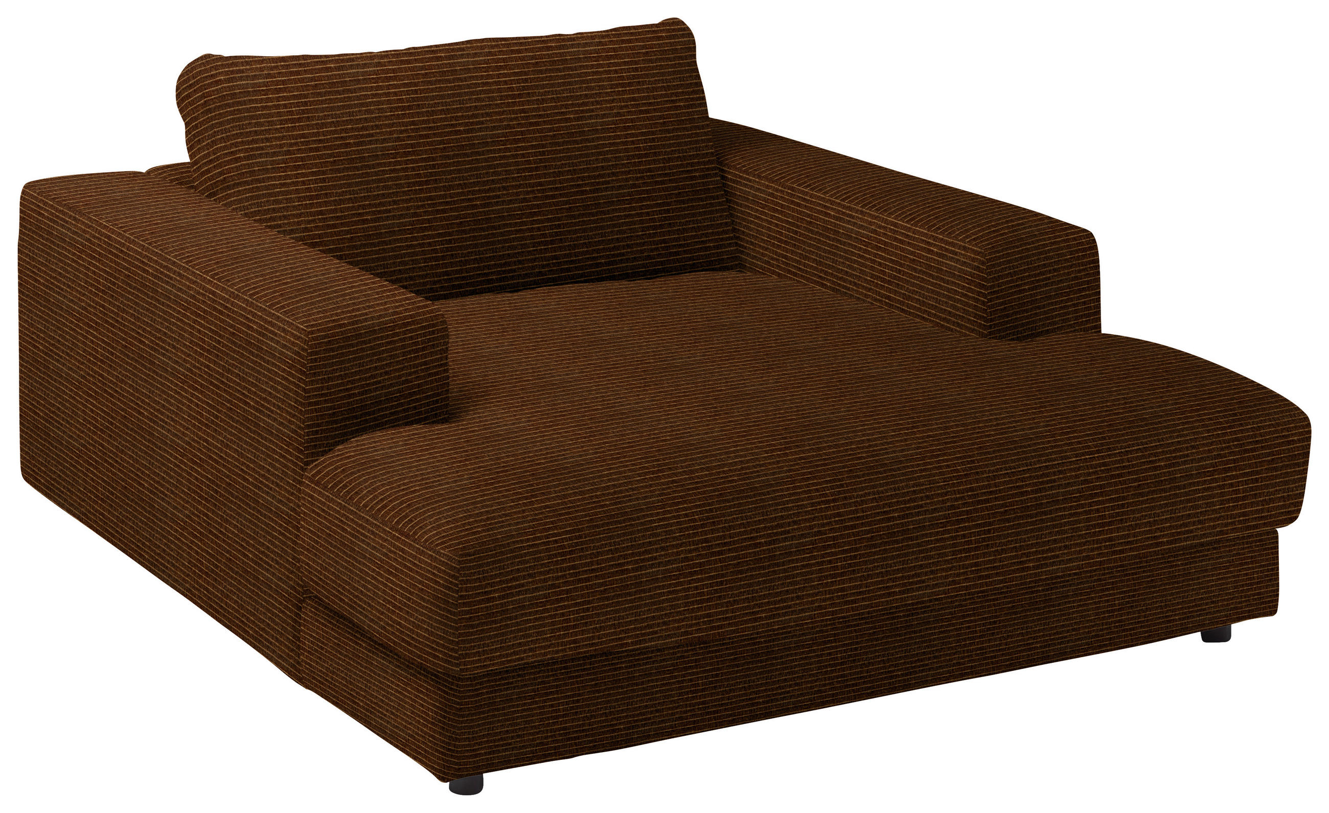 XXL-SESSEL in Chenille Messingfarben  - Messingfarben/Schwarz, Design, Kunststoff/Textil (150/86/170cm) - Lomoco