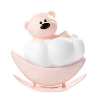 KINDERTISCHLEUCHTE 11/6.5/12.5 cm   - Hellrosa/Weiß, Basics, Kunststoff (11/6.5/12.5cm)