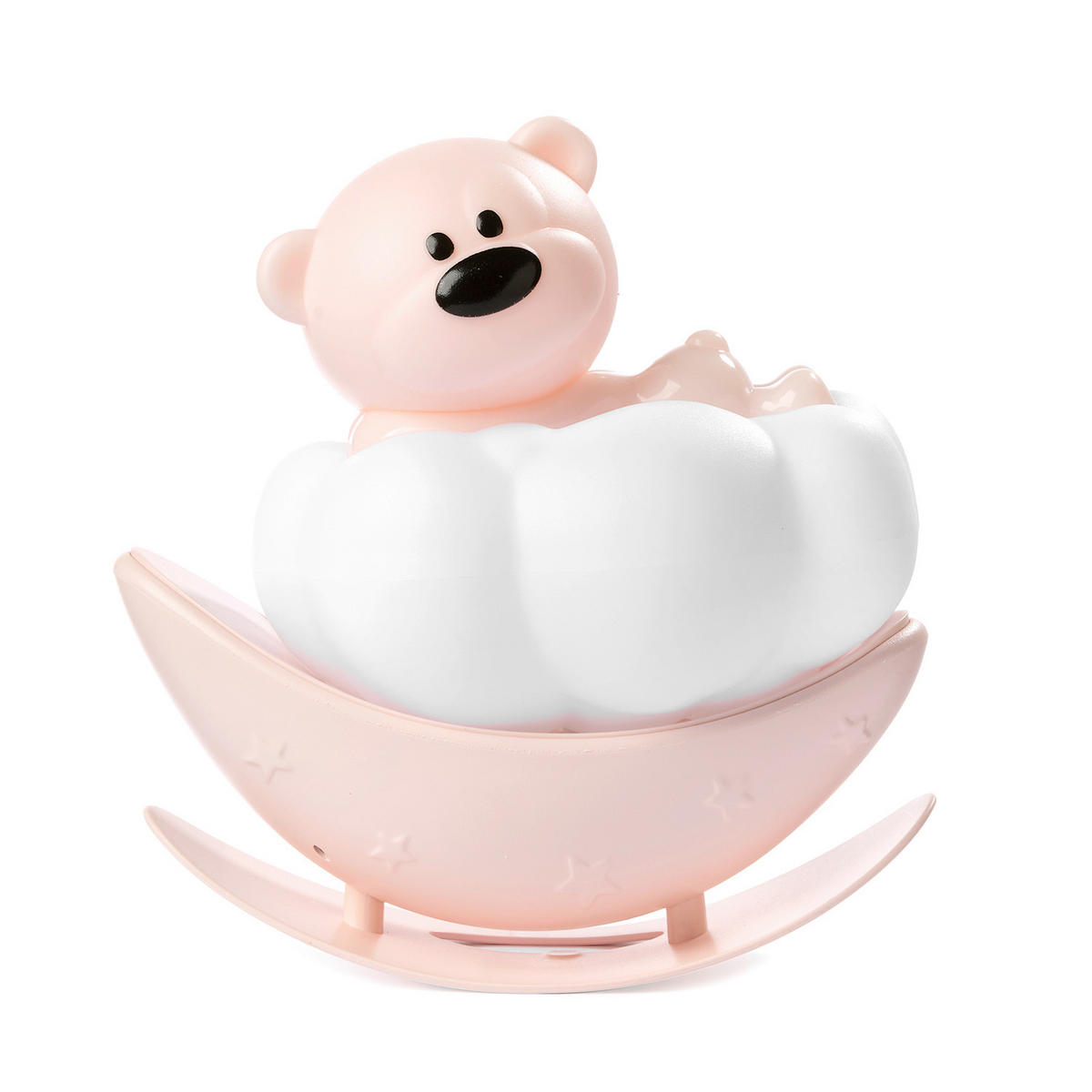 KINDERTISCHLEUCHTE 11/6.5/12.5 cm   - Hellrosa/Weiß, Basics, Kunststoff (11/6.5/12.5cm)