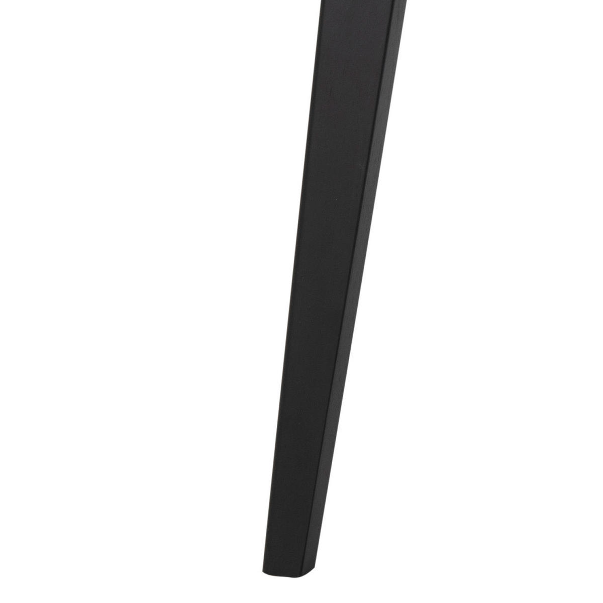 JEDILNA MIZA, črna  - črna, Konvencionalno, leseni material (140/76cm) - Livetastic