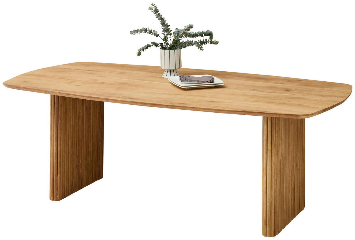 ESSTISCH in Holz 220/110/77 cm  - Akaziefarben, MODERN, Holz (220/110/77cm) - Livetastic