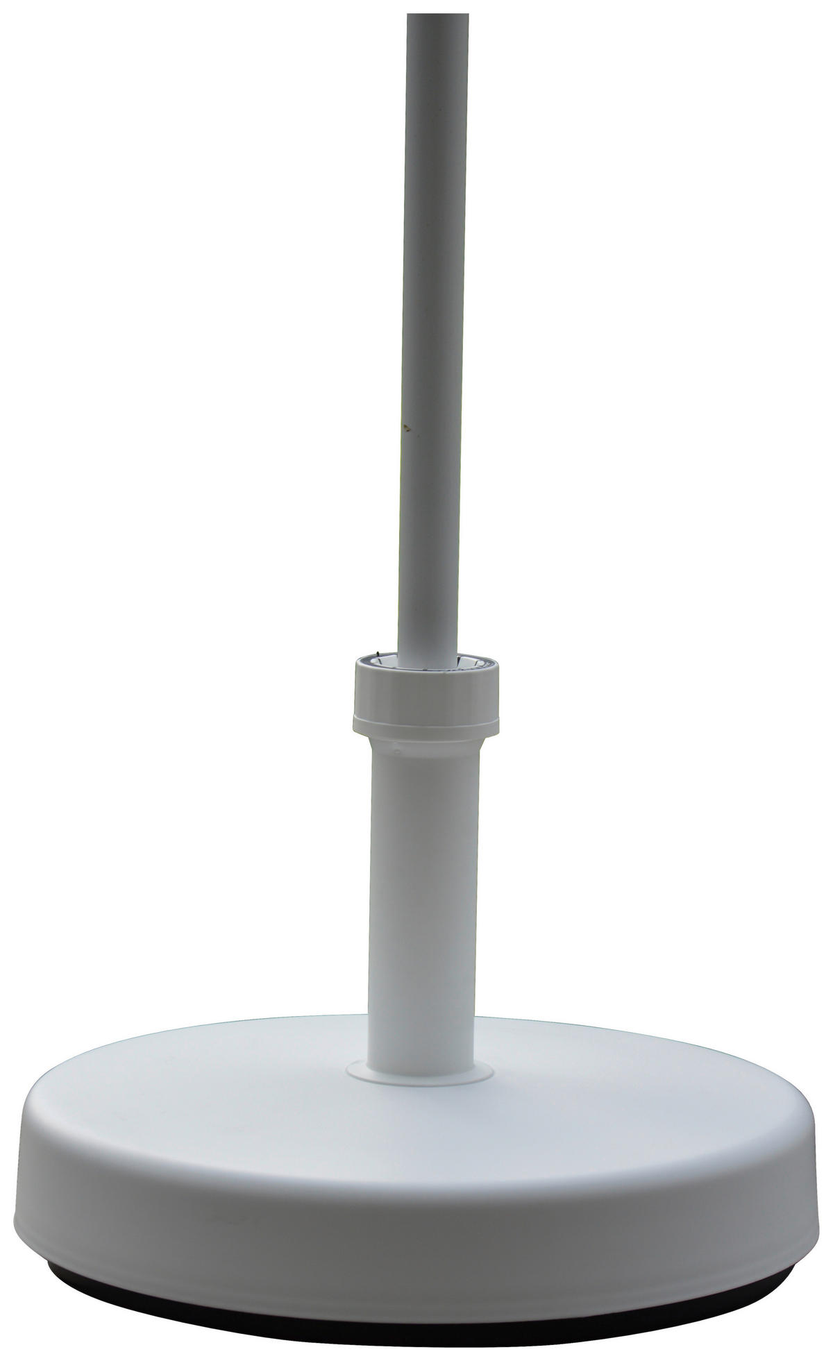 SONNENSCHIRMSTÄNDER Weiß  - Weiß, Basics, Kunststoff (46/33/46cm) - Jan Kurtz