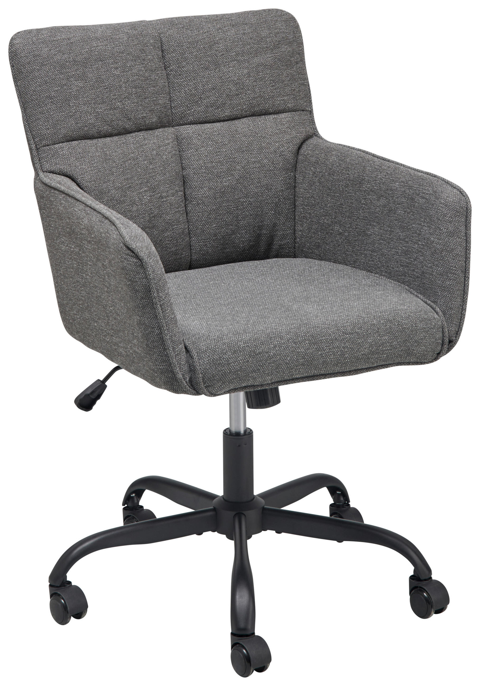 SCAUN ROTATIV aspect de in gri închis