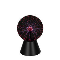 LED-DEKORATIONSLAMPA 15/22,5 cm   - svart, Trend, glas/plast (15/22,5cm) - Novel