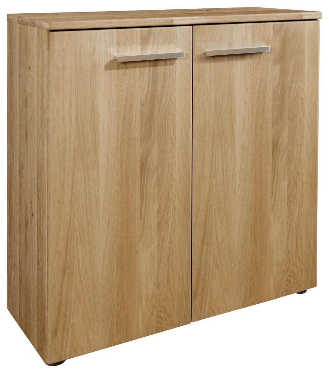 KOMMODE  in 80/86/36 cm  - Erlefarben/Alufarben, Design, Holz/Holzwerkstoff (80/86/36cm) - Dieter Knoll