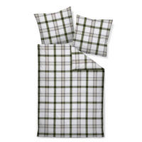 BETTWÄSCHE 135/200 cm  - Grün, Design, Textil (135/200cm) - Janine