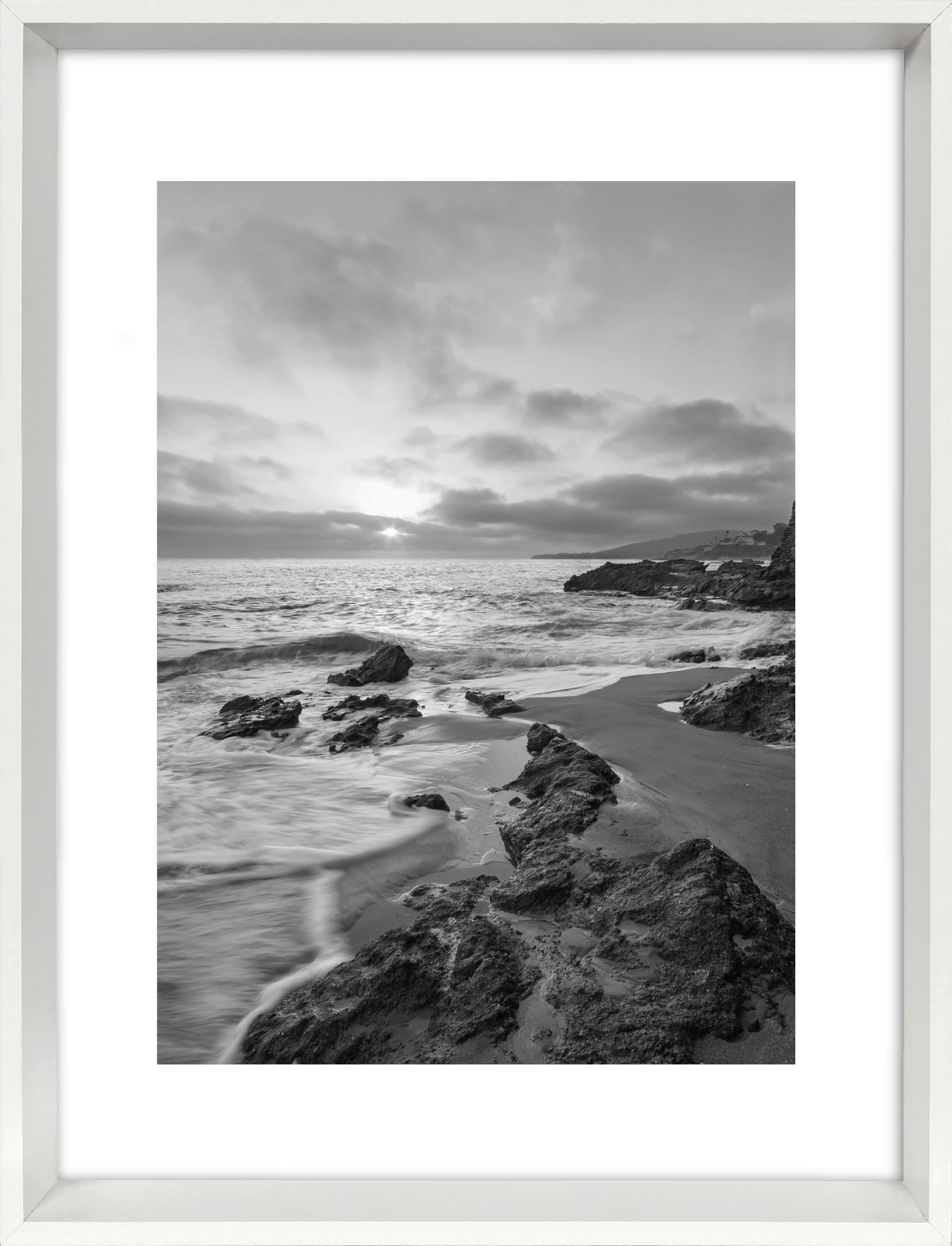 BILDERRAHMEN - Weiß, Basics, Glas/Holzwerkstoff (25,3/19,3cm)