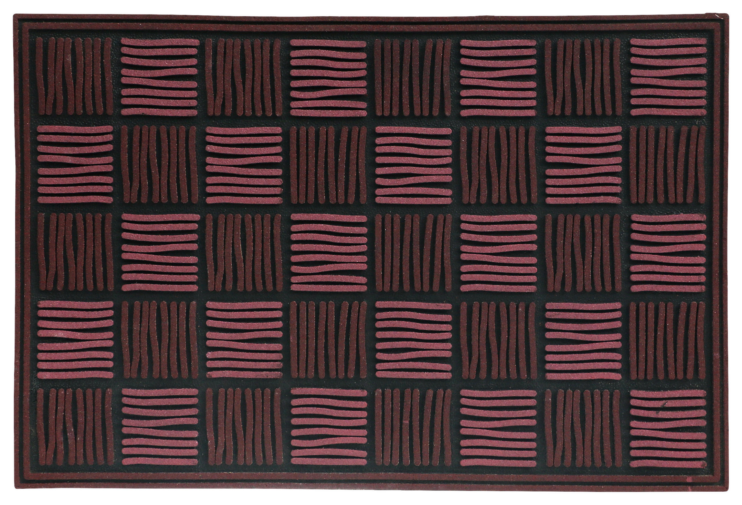 DVEŘNÍ ROHOŽKA, 45/75 cm - hnědá, Basics, plast (45/75cm)