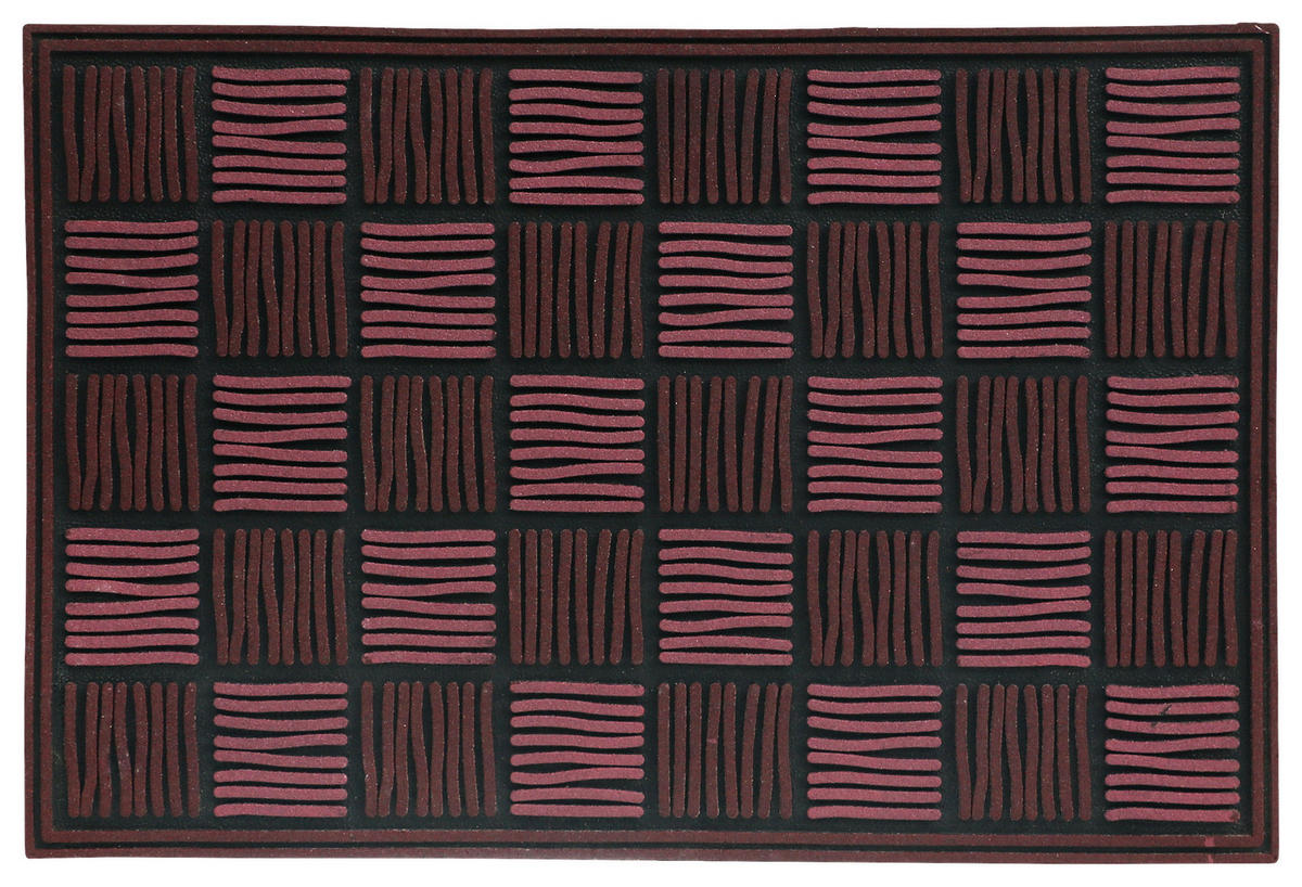 DVEŘNÍ ROHOŽKA, 45/75 cm - hnědá, Basics, plast (45/75cm)