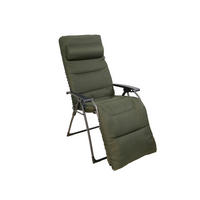 ZÁHRADNÉ RELAXAČNÉ KRESLO, kov - antracitová/tmavozelená, Konventionell, kov/textil (80/70/130cm)