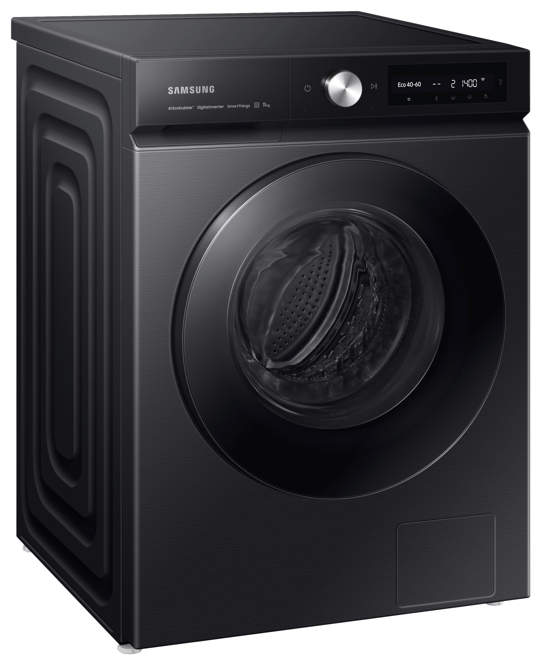 WASCHMASCHINE WW11BB744AGBS5   - Schwarz, Basics, Metall (85/60/65cm) - Samsung
