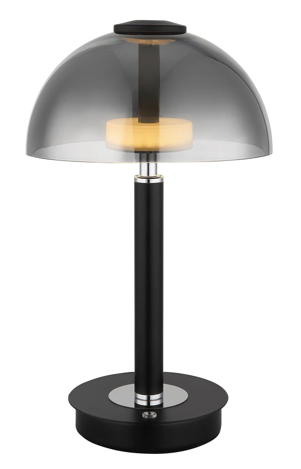 NAMIZNA LED-SVETILKA  ULDIN      18/31,5 cm       - barve kroma/črna, Basics, kovina/umetna masa (18/31,5cm) - Globo