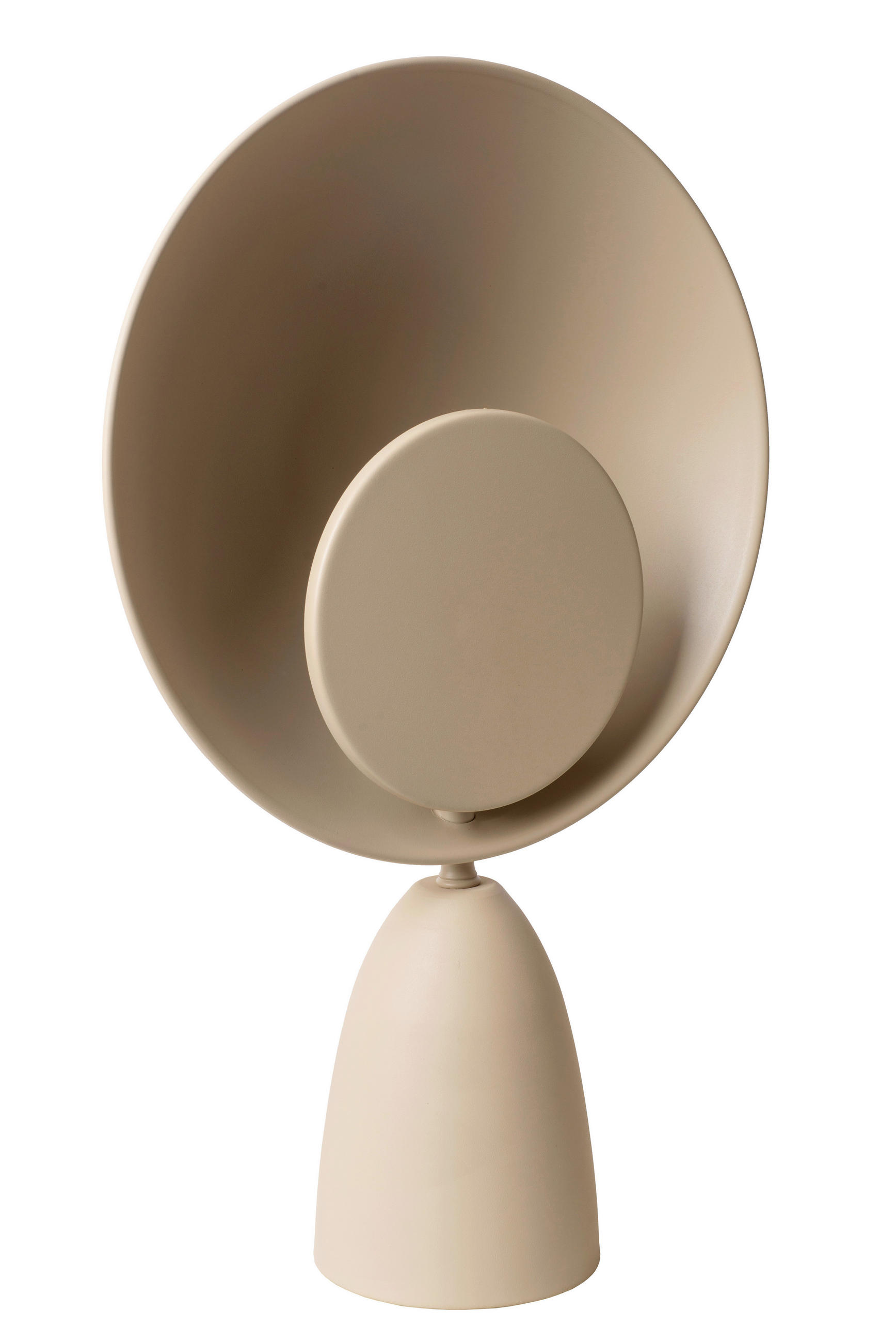 LED-TISCHLEUCHTE CASTAMAR 25.5/9.8/40 cm   - Braun, LIFESTYLE, Metall (25.5/9.8/40cm) - Lucide