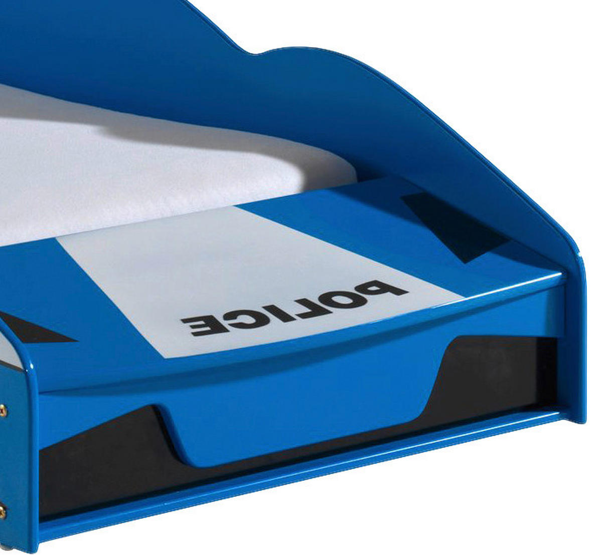 AUTOBETT 70/140 cm  in Blau  - Blau, MODERN, Holzwerkstoff (70/140cm) - MID.YOU