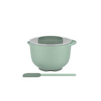 RÜHRSCHÜSSELSET - Salbeigrün, KONVENTIONELL, Kunststoff (26,4/22,3/16,7cm) - Mepal