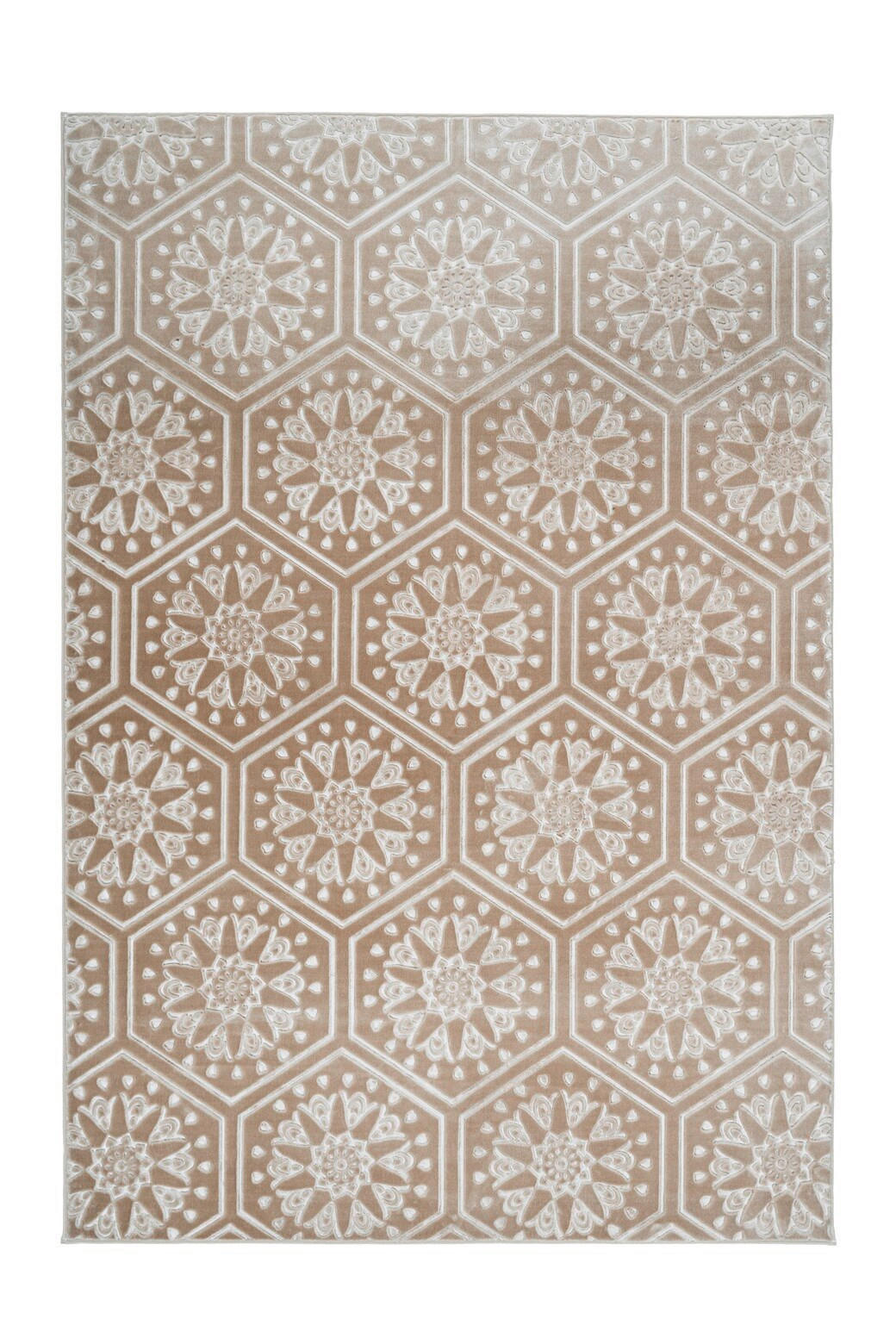 KOBEREC TKANÝ NA PLOCHO, 120/170 cm, šedohnědá - šedohnědá, Konvenční, textil/plast (120/170cm)