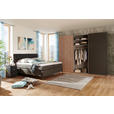 BOXSPRINGBETT 200/200 cm  in Anthrazit, Schwarz  - Anthrazit/Schwarz, Design, Textil/Metall (200/200cm) - Hom`in