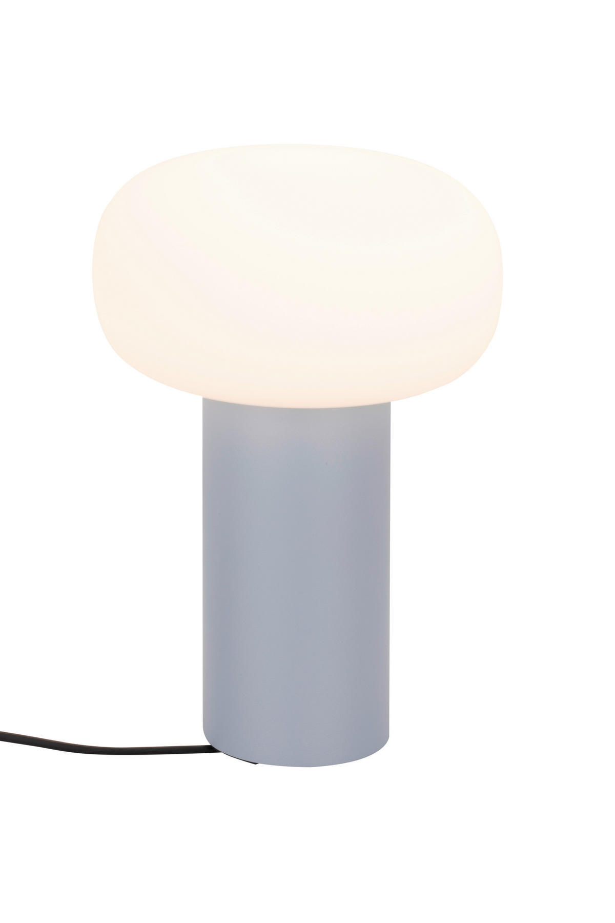 PORTABEL LAMPA 13/19 cm   - vit/ljusblå, Trend, metall/glas (13/19cm) - Dieter Knoll