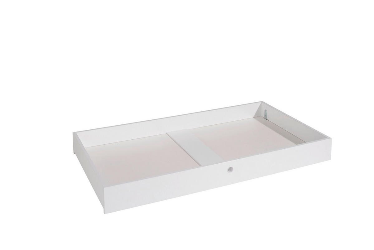 BETTSCHUBKASTEN Weiß  - Weiß, Basics, Holzwerkstoff (137,0/75,0/14,5cm) - Paidi