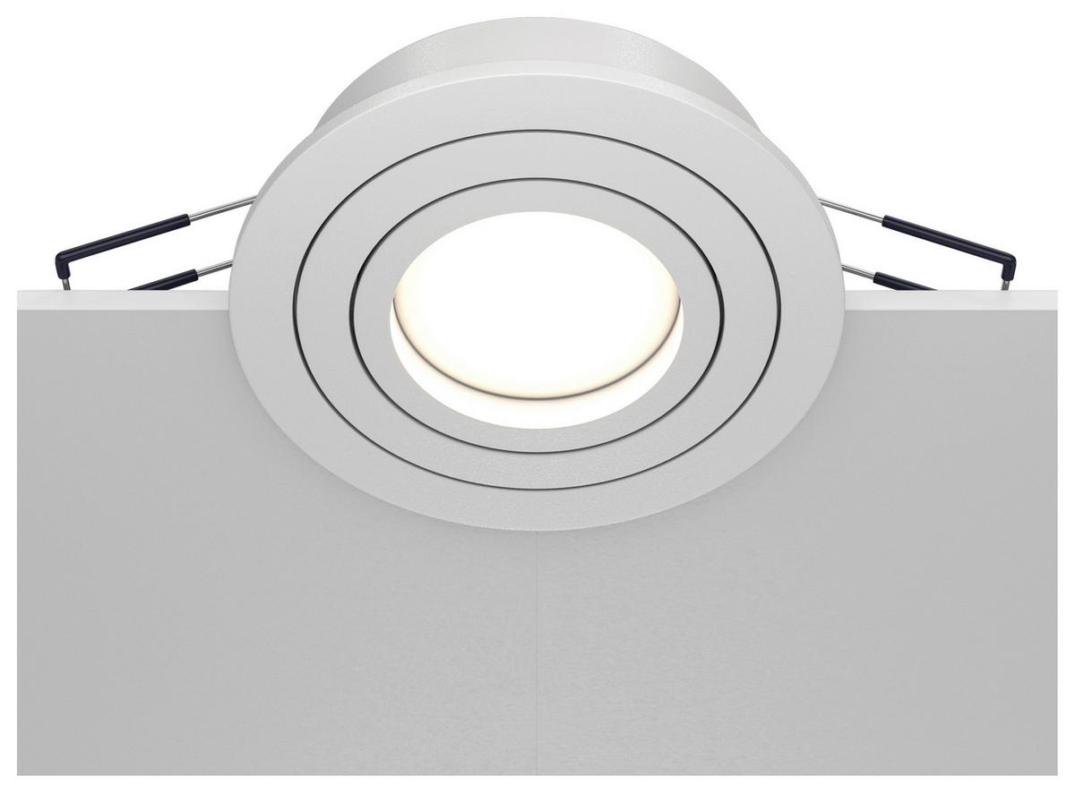 STRAHLER 9,2/2,5/9,2 cm   - Weiß, Basics, Metall (9,2/2,5/9,2cm) - MAYTONI