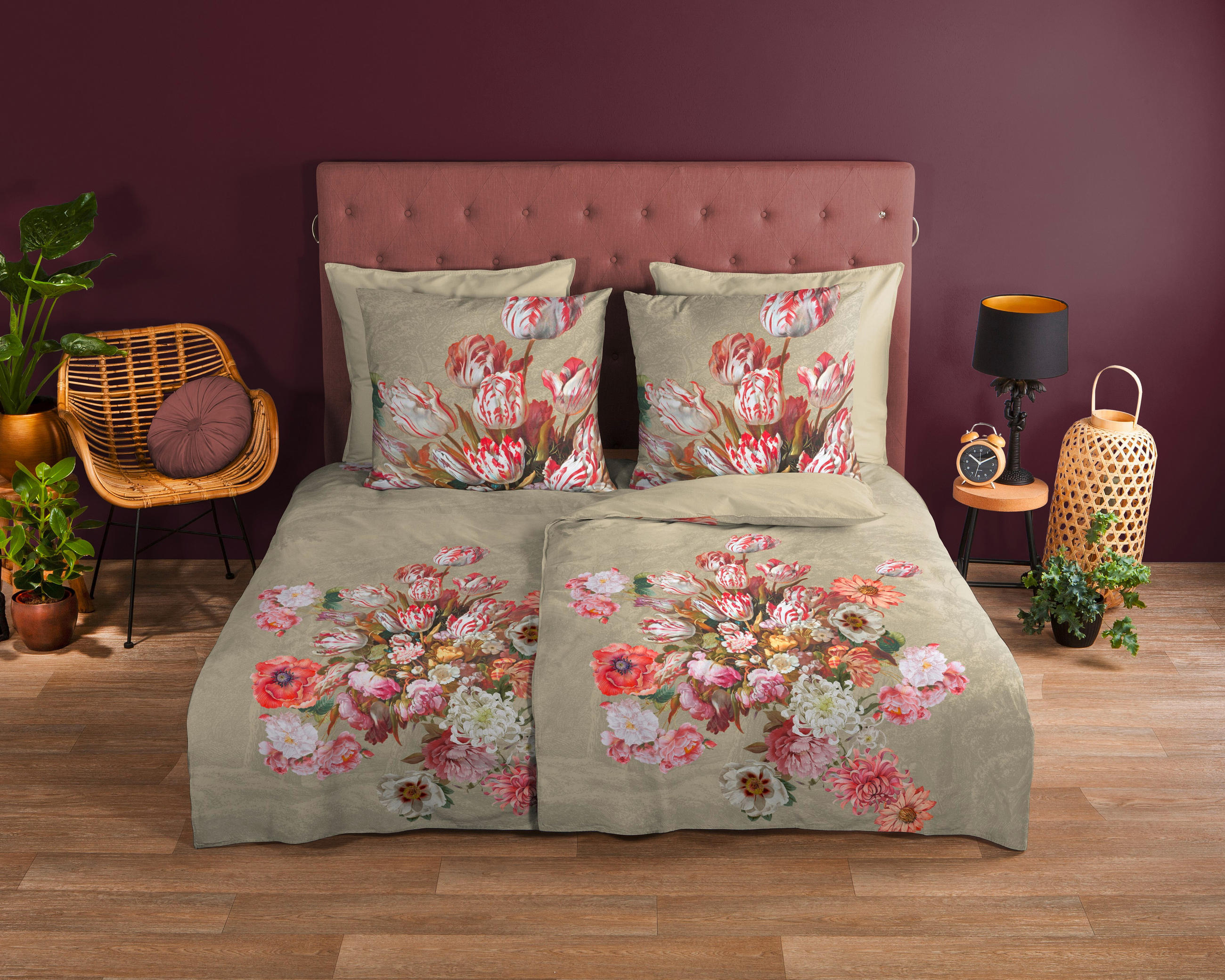WENDEBETTWÄSCHE Miran Renforcé 135/200 cm  - Multicolor, Design, Textil (135/200cm)