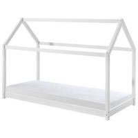 HAUSBETT Matratze, Rollrost 90/200 cm  - Weiß, Natur, Holz/Textil (90/200cm) - MID.YOU