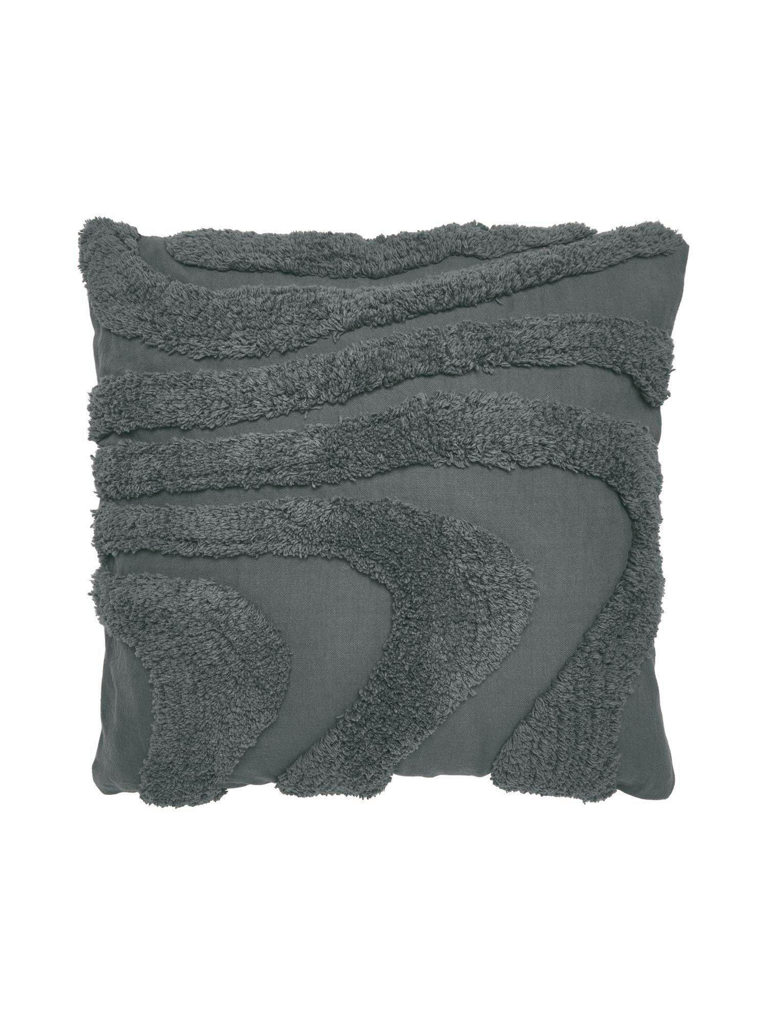 KISSENHÜLLE Svea 45/45 cm  - Grau, Basics, Textil (45/45cm)