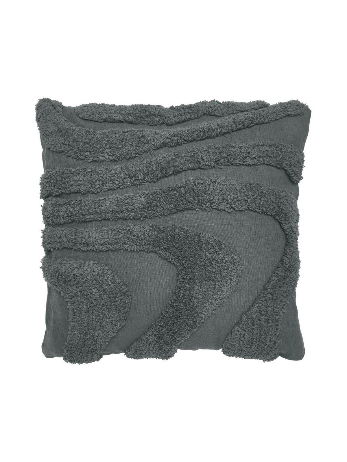 KISSENHÜLLE Svea 45/45 cm  - Grau, Basics, Textil (45/45cm) - Svanefors