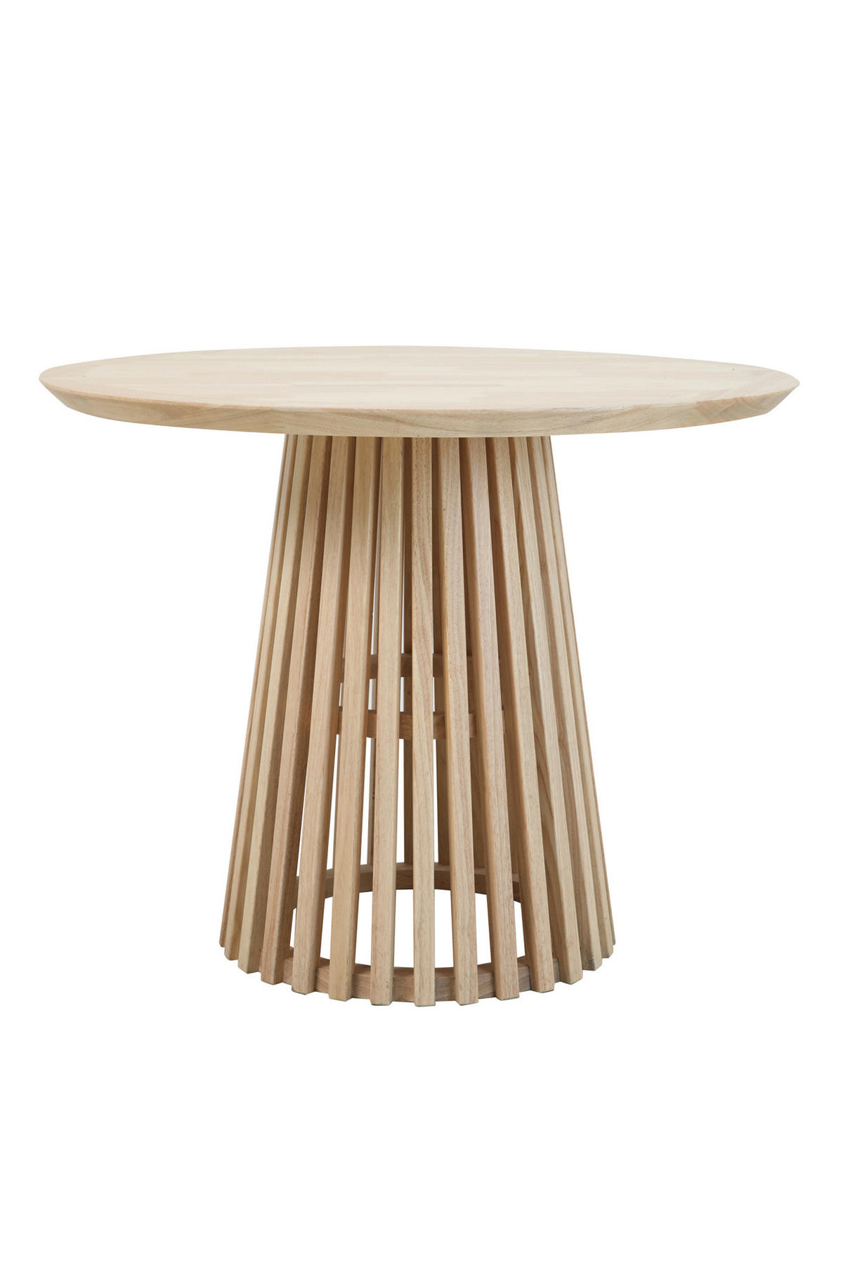 ESSTISCH 100/100/77 cm Echtholz  Holz rund Naturfarben  - Naturfarben, MODERN, Holz (100/100/77cm) - MID.YOU