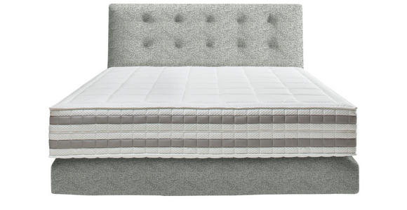 BOXSPRINGBETT 160/200 cm in Naturfarben - Naturfarben, KONVENTIONELL, Holz/Textil (160/200cm) - Dieter Knoll