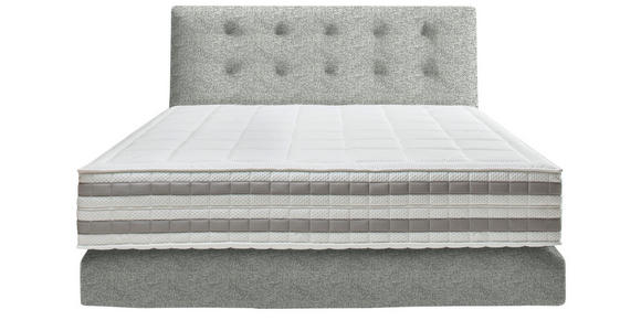 BOXSPRINGBETT 160/200 cm  in Naturfarben  - Naturfarben, KONVENTIONELL, Holz/Textil (160/200cm) - Dieter Knoll