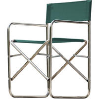 REGIESTUHL Aluminium Grün, Alufarben  - Alufarben/Grün, Design, Textil/Metall (51/83/44cm) - Jan Kurtz