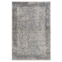 TKANÝ KOBEREC, 133/190 cm, modrá - modrá, Design, textil (133/190cm) - Novel