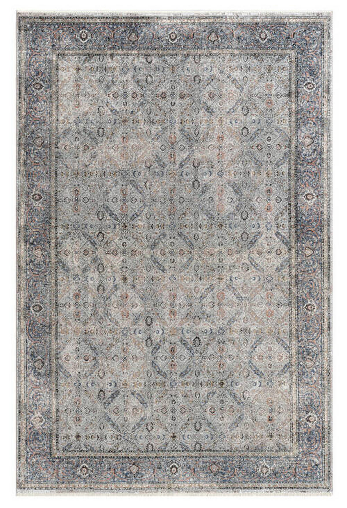 TKANÝ KOBEREC, 133/190 cm, modrá - modrá, Design, textil (133/190cm) - Novel