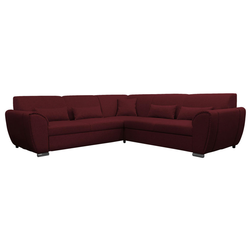 Livetastic ROHOVÁ SEDAČKA, textil, tmavočervená