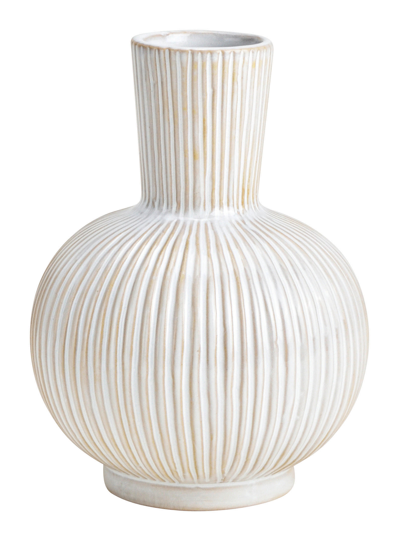VASE 15 cm  - Weiß, Basics, Keramik (11/15/11cm)