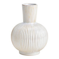 VASE 15 cm  - Weiß, Basics, Keramik (11/15/11cm)