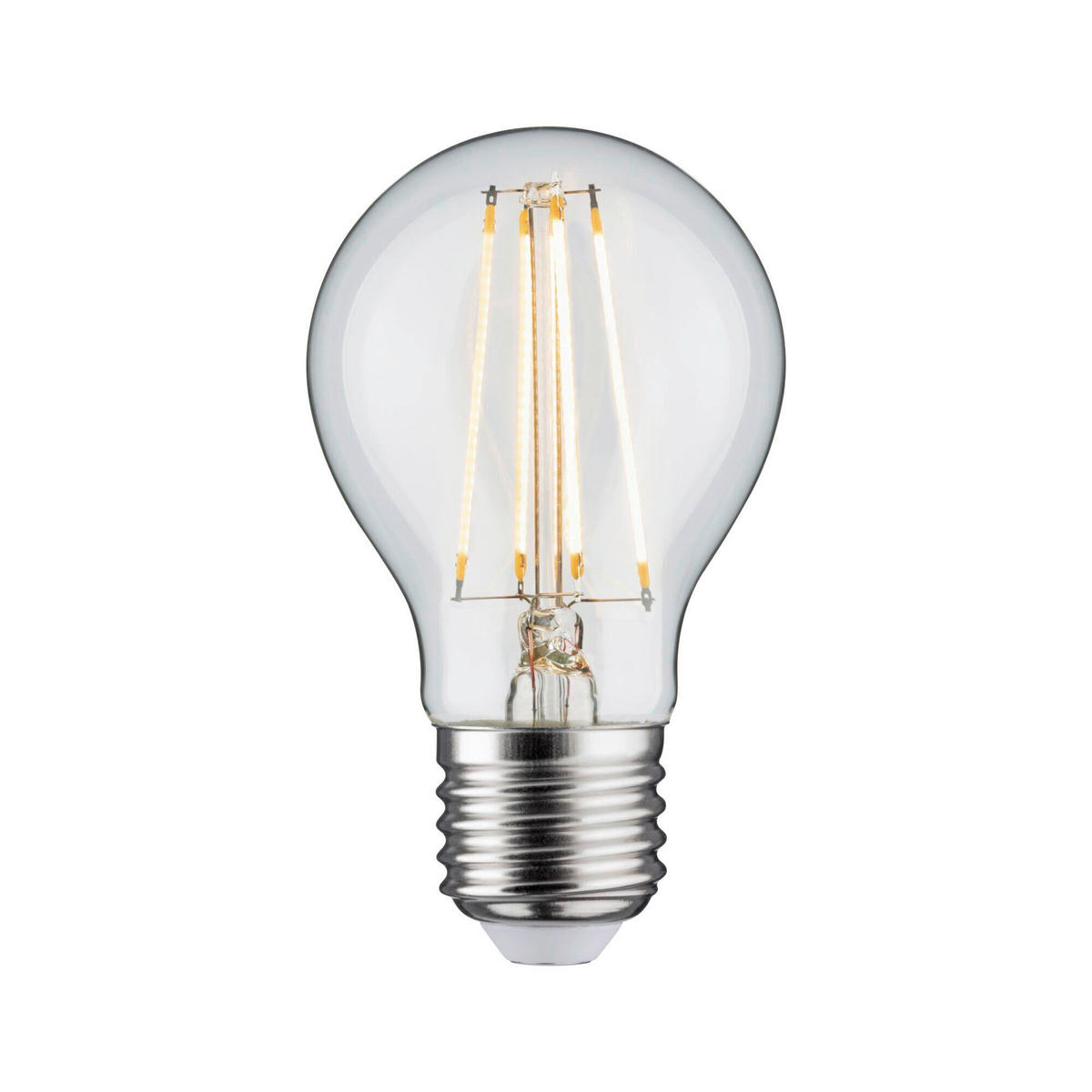 LED-LEUCHTMITTEL E27 8 W 806 lm  - Klar, Basics, Glas (6/10,8cm) - Paulmann