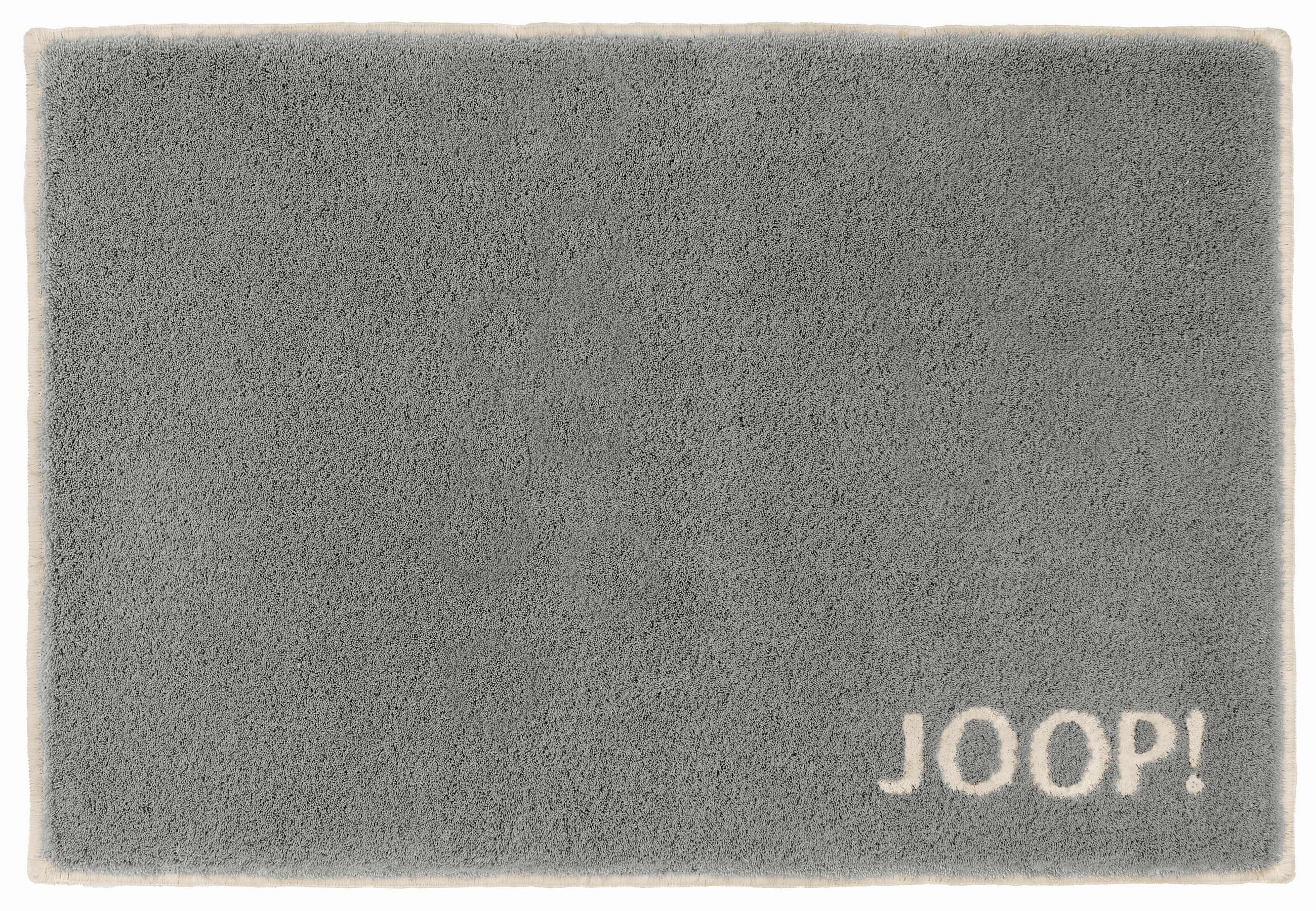 BADTEPPICH Graphitfarben 60/90 cm  - Graphitfarben, Basics, Kunststoff/Textil (60/90cm) - Joop!